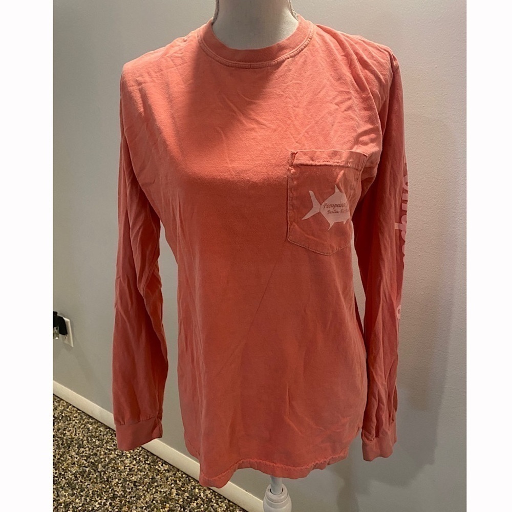 {Comfort Colors} Pompano Joe’s Destin long sleeve shirt